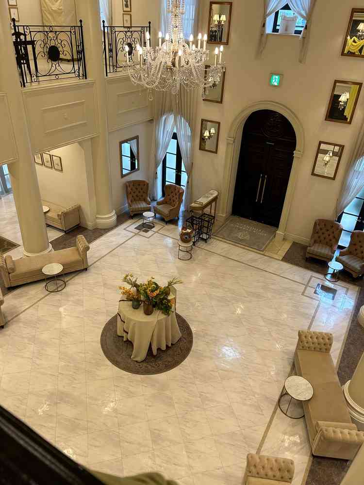 ゲスト到着時のウェルカムスペース