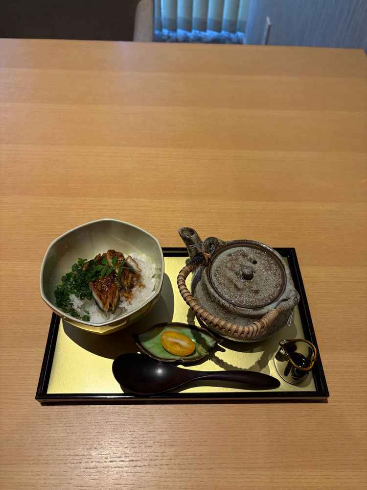 試食の一部（ひつまぶし）