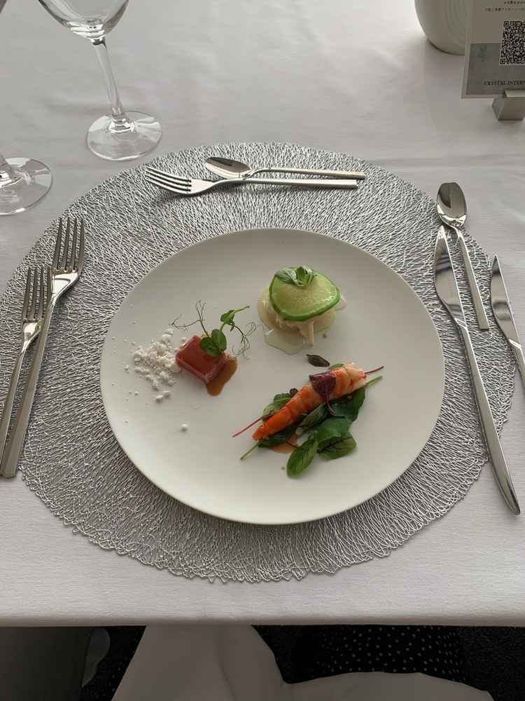 試食会でいただいた前菜