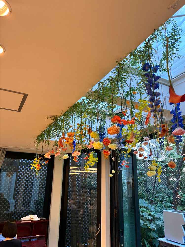 フラワーカーテン