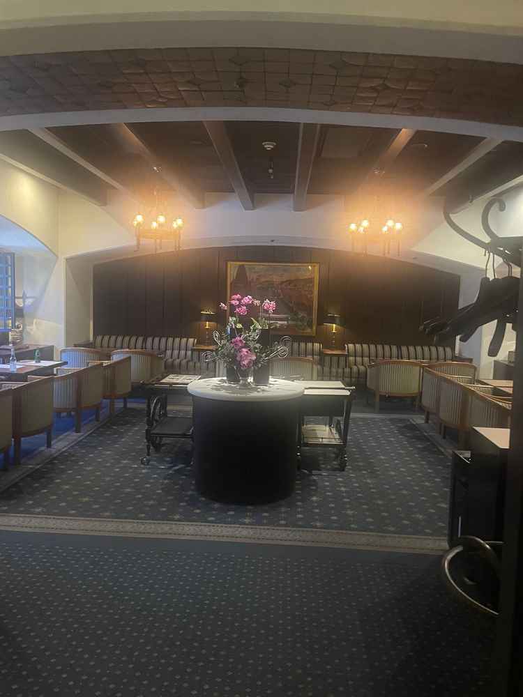 待合としても使えるスペースの写真。雰囲気が素敵でした。