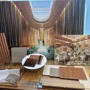 イメージがわきやすいよう展示されていた