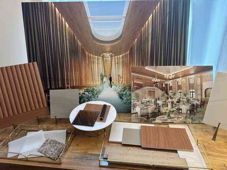 イメージがわきやすいよう展示されていた