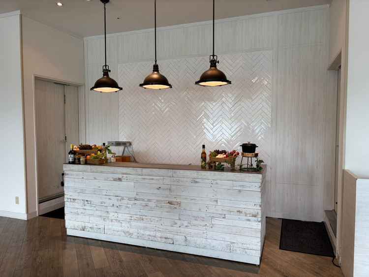 披露宴会場②にあるカウンターキッチン