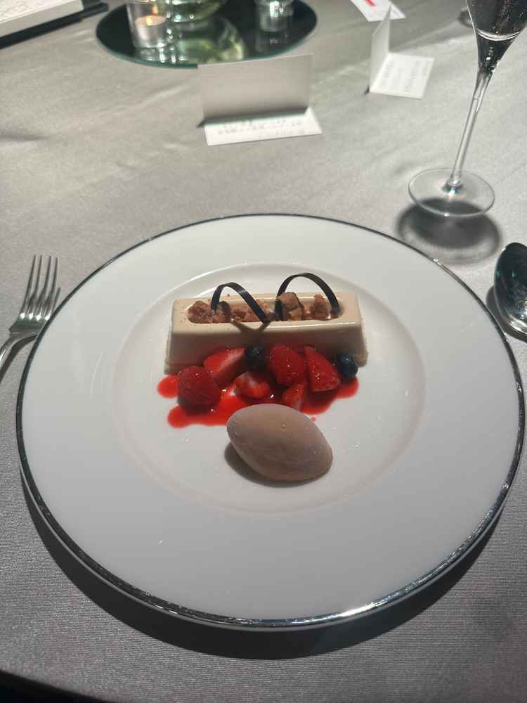 試食させていただいたデザート