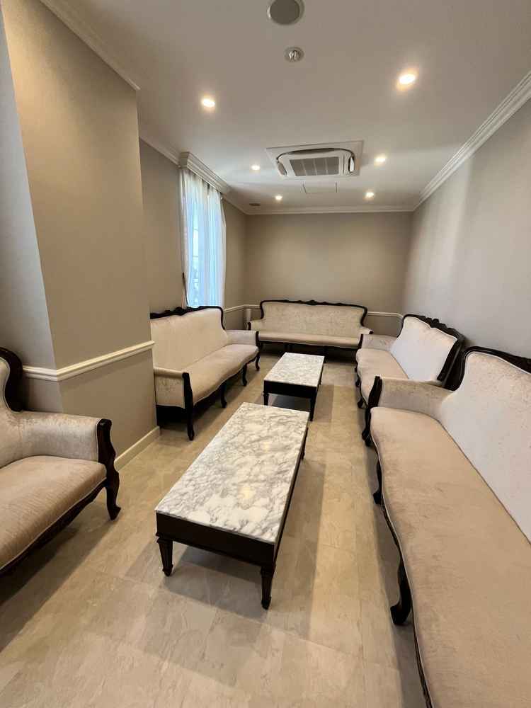 親族控室。ふたへやあるから落ち着いて過ごせる。