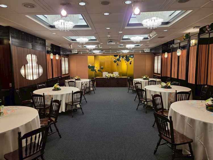 乃木会館にある披露宴会場のひとつです