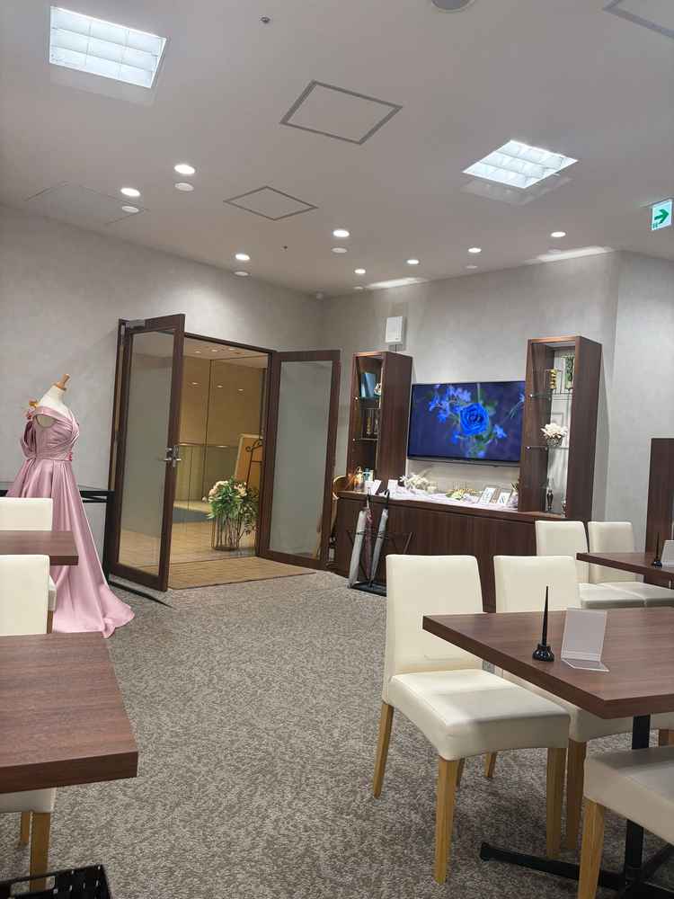 受付は清潔で入りやすかった。