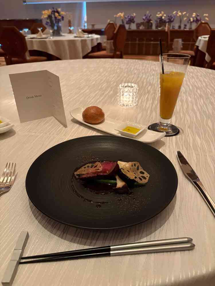 試食のお料理でもかなりボリューミーでした。お肉も柔らかかったです