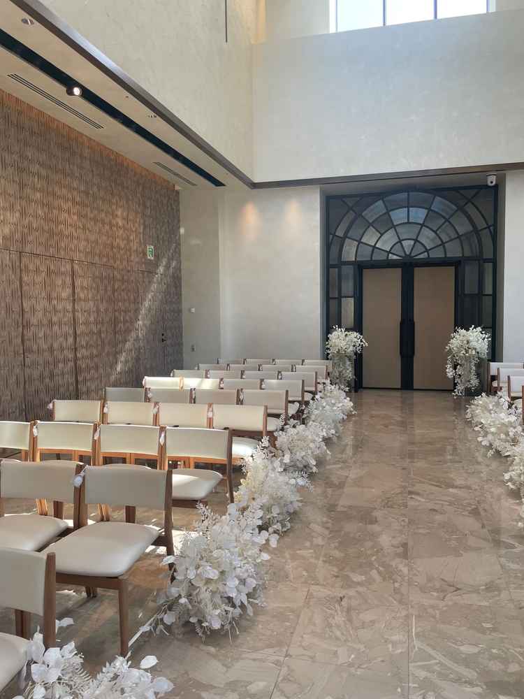 チャペル(後方の写真)