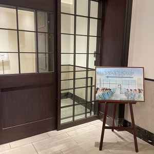 ブライダルサロンの入り口です。