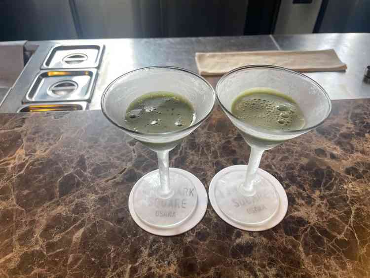 無料で提供してくれる抹茶