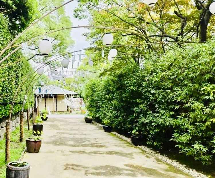 緑豊かに季節を感じる