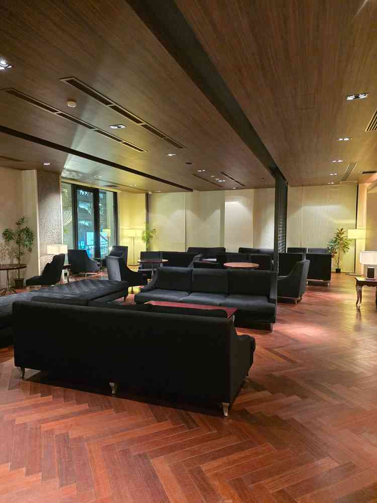 ゲストの控室が広くてオシャレだった。