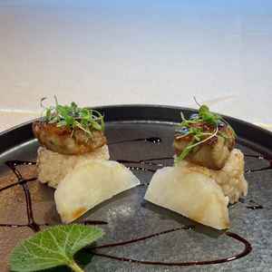 試食でいただいたフォアグラです。