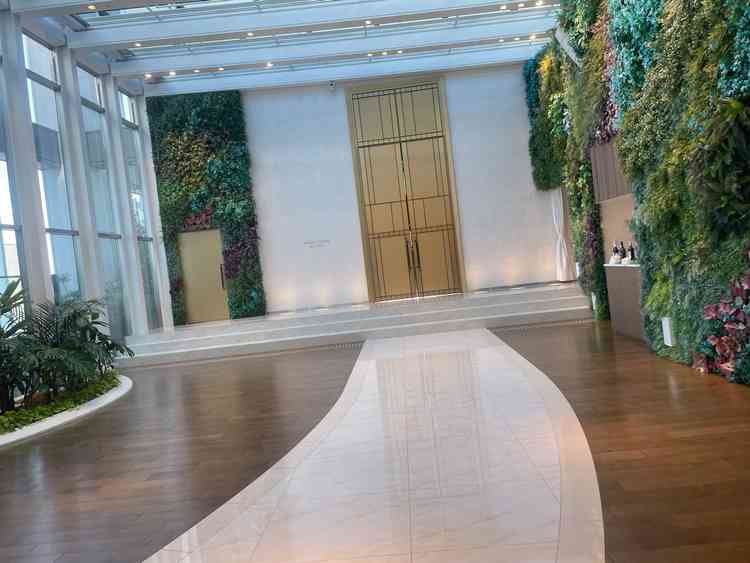 チャペルまでの道のり