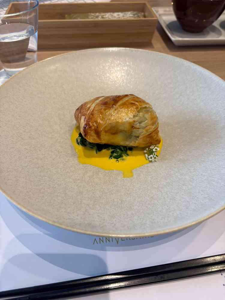 看板メニューのお魚料理