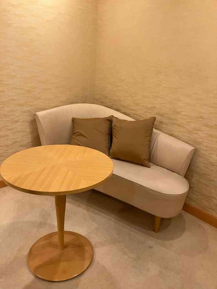 花嫁挙式前待機室