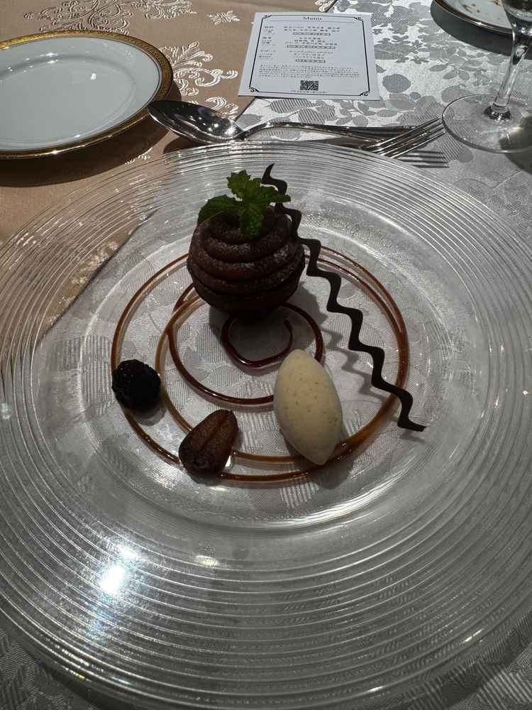 コース料理のデザート