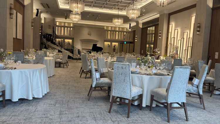 とても広くスペースがある。会場の雰囲気もとても良かった