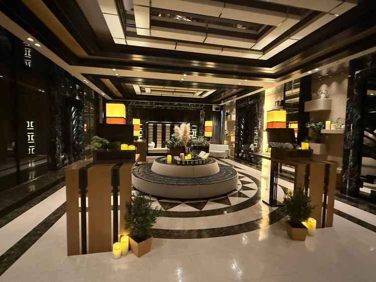 高級感のあるホワイエ