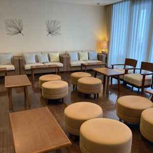 親族控え室は綺麗でした。