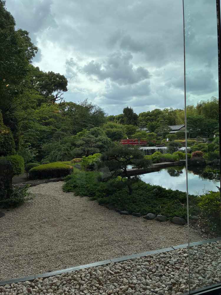 ホテルの庭園