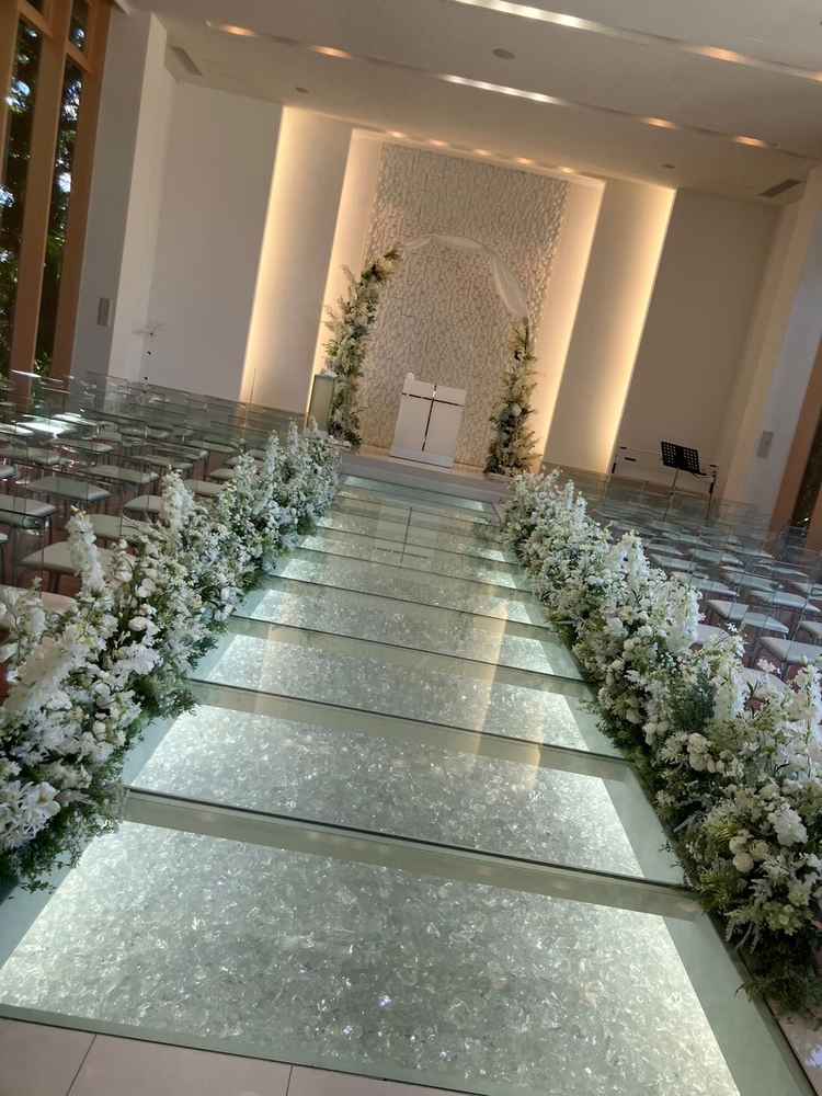 チャペルの雰囲気を実際に見ました。