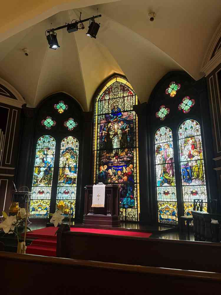 チャペルは写真で見た通りすごく綺麗でした。ただ少し小さいので大人数には不向きかと思います。