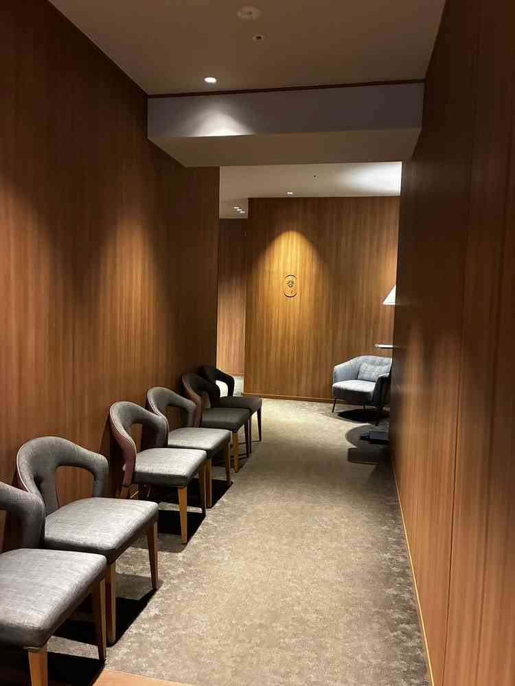 ウェルカムスペースです。ほぼ貸切なので、こちらも自由に飾り付けできるそうです。