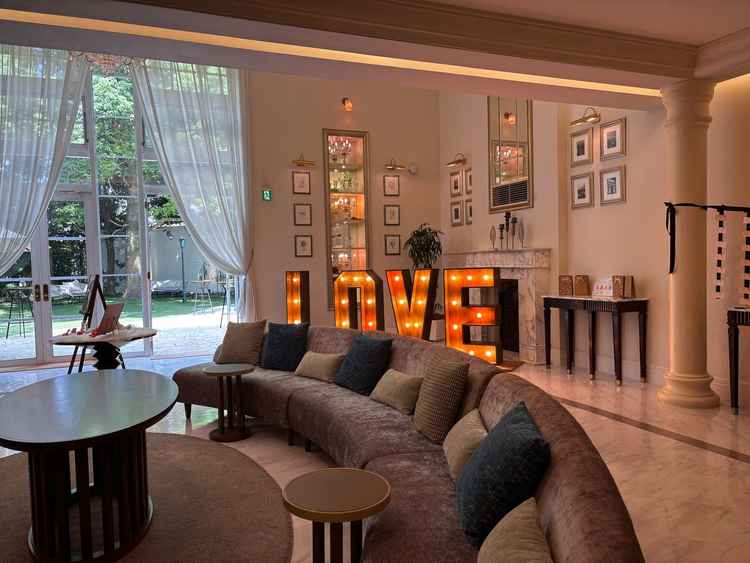 ウェイティングルーム広かったです。