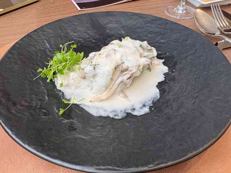 サワラのクリーム仕立て