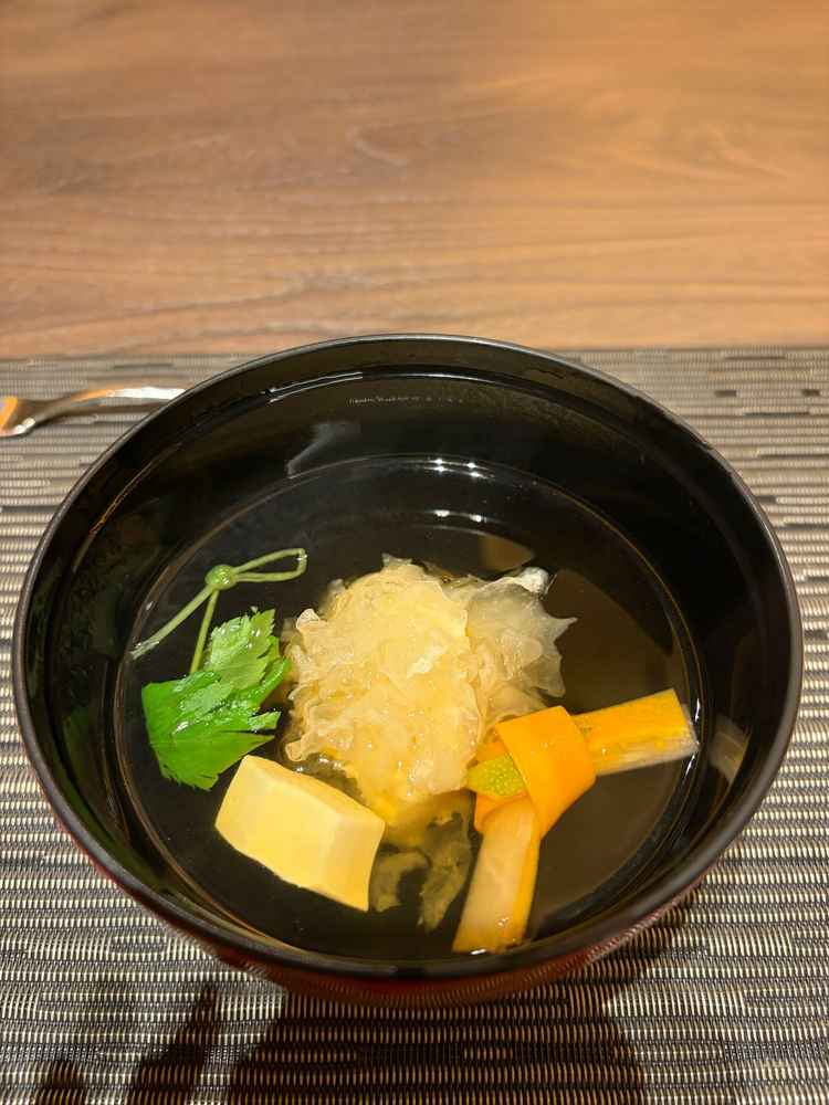 試食でいただいた前菜は、お出汁の旨味がしっかりと感じられ、とてもおいしかったです。