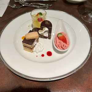 デザートの試食