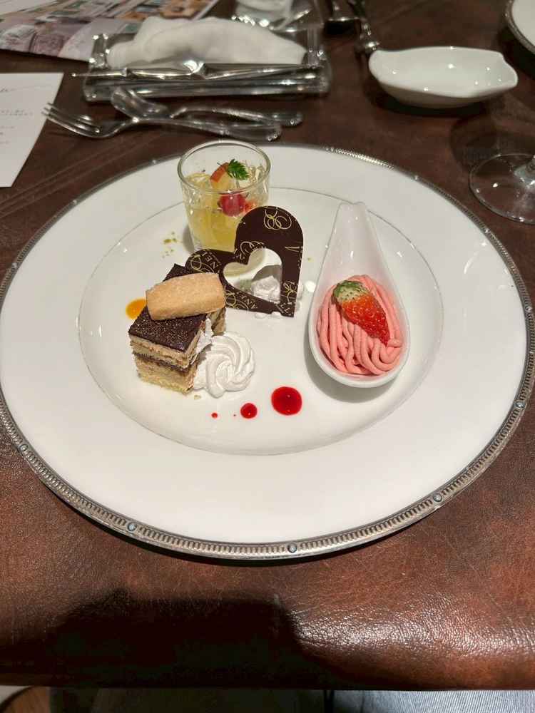 デザートの試食