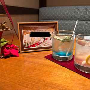 当日も出してくださるとおっしゃっていた、レモネード。可愛い色味でとても味も美味しかったです。