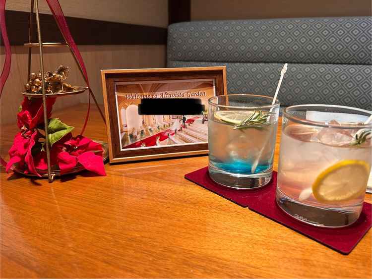 当日も出してくださるとおっしゃっていた、レモネード。可愛い色味でとても味も美味しかったです。