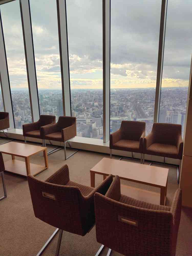 待合室は挙式会場と向きが違うので違う展望が楽しめるのは良かったです。