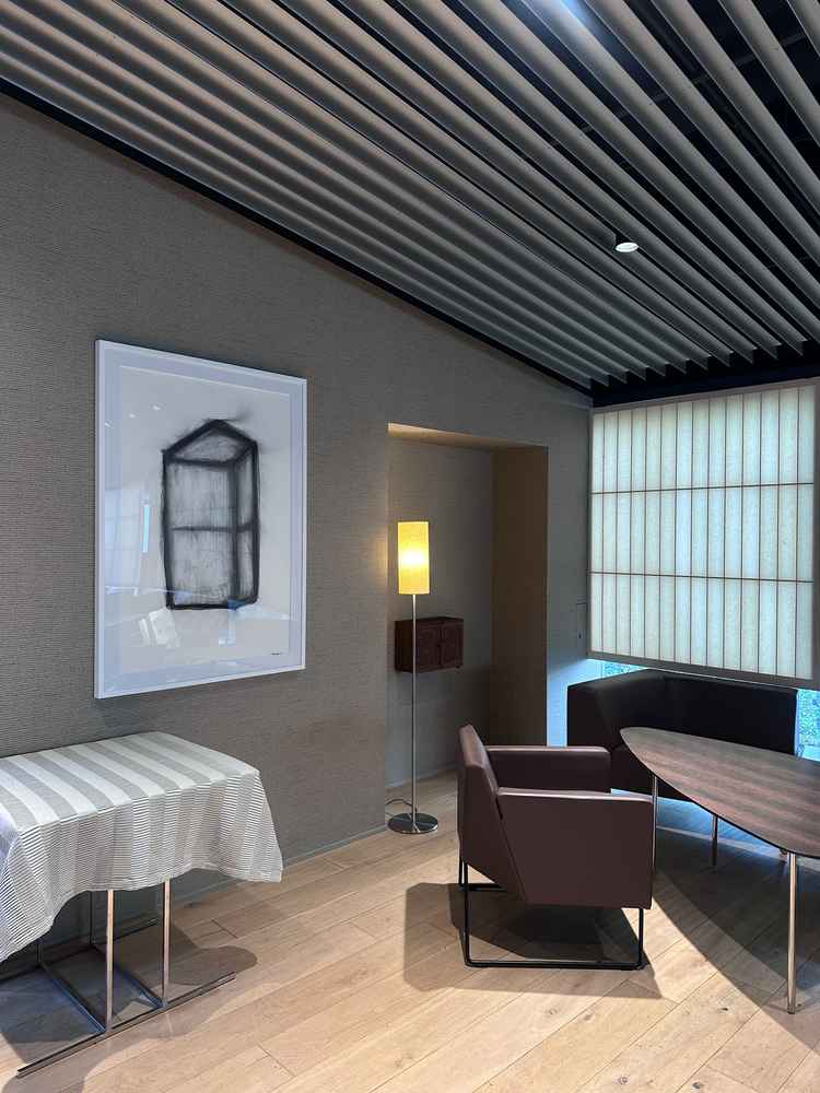 和のテイストも取り入れられていて落ち着いた雰囲気でした。