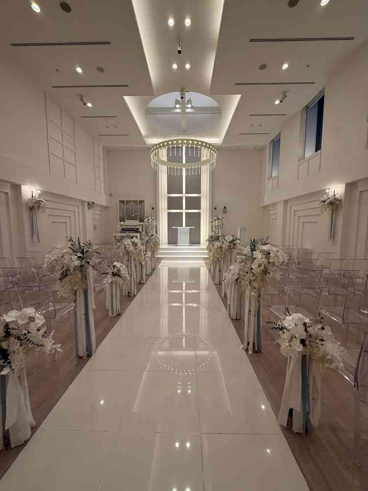 チャペル内写真。