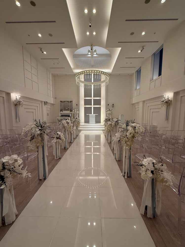 チャペル内写真。