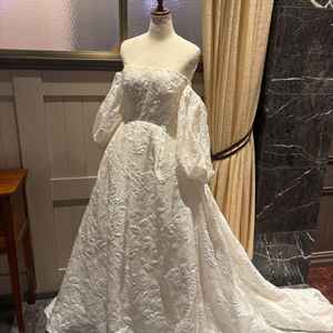 打ち合わせスペースに展示してあったドレスが可愛かったです