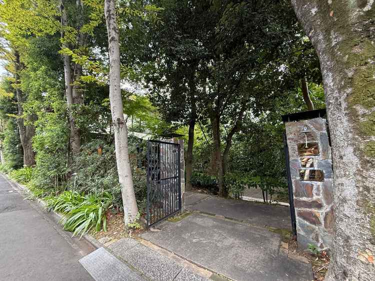 軽井沢にいるかのような入り口で素敵でした。