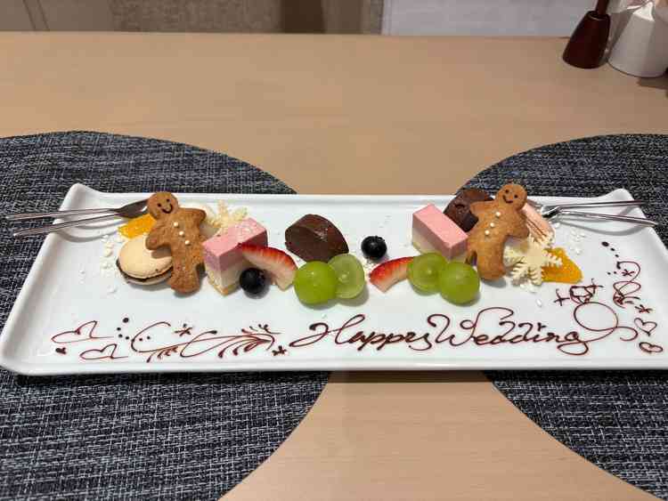 試食のデザート