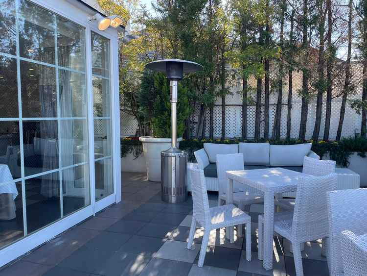 ケンジントンルームのテラス