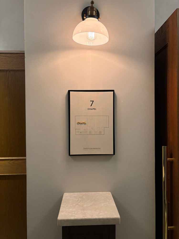 会場の照明がおしゃれでした。