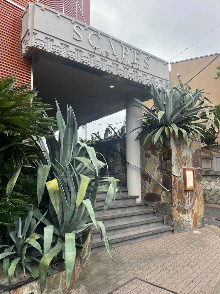 式場のエントランス