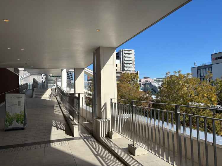 本当に駅に近く、アクセス抜群。