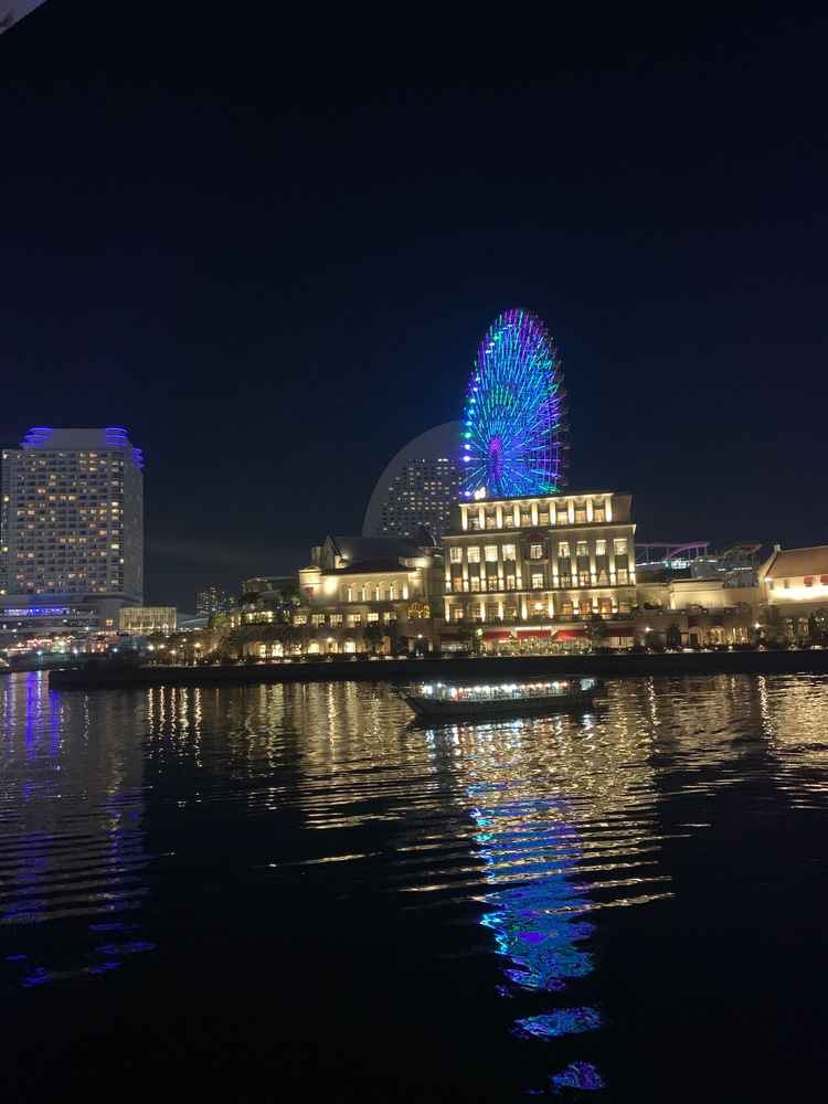 式場からの横浜夜景②