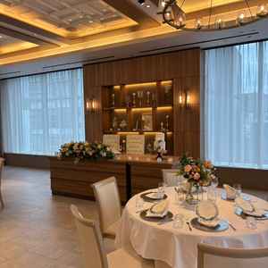 ゲストとの距離感も近くアットホームな式が出来そうだと思った。